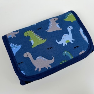 Wallet 'Dinosaurs' blue/navy-blue