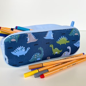 Pencil Case &#39;Dinosaurs&#39; blue