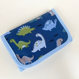 Wallet 'Dinosaurs' blue/light-blue