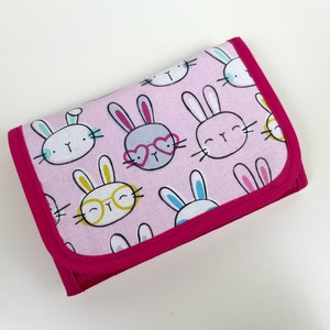 Wallet 'Bunnies' pink