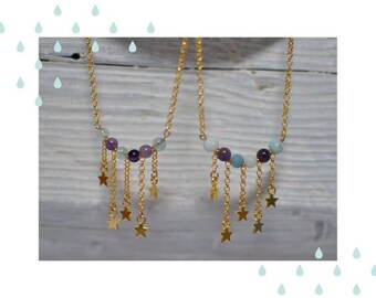 Golden jumpers starry plastrons and gem beads of your choice