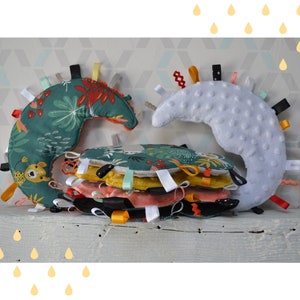 Tropical collection ~ Clouds & moons label cuddly toys