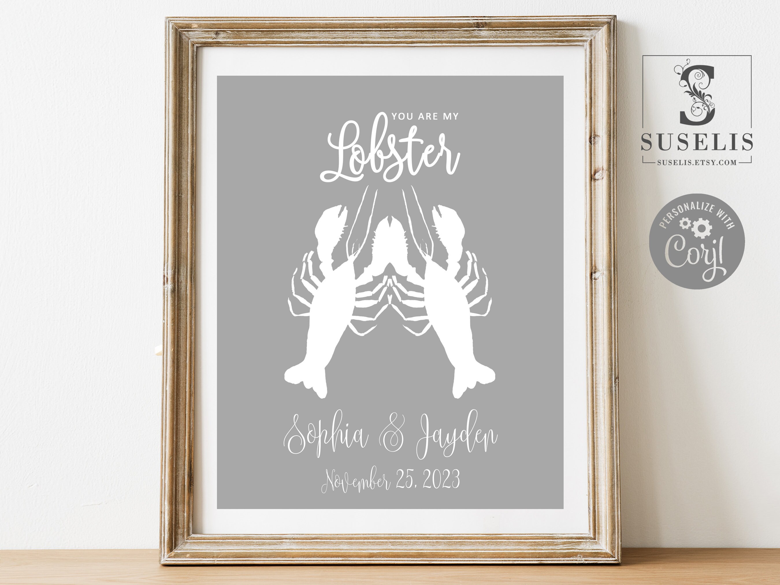 Lobster Template - Etsy
