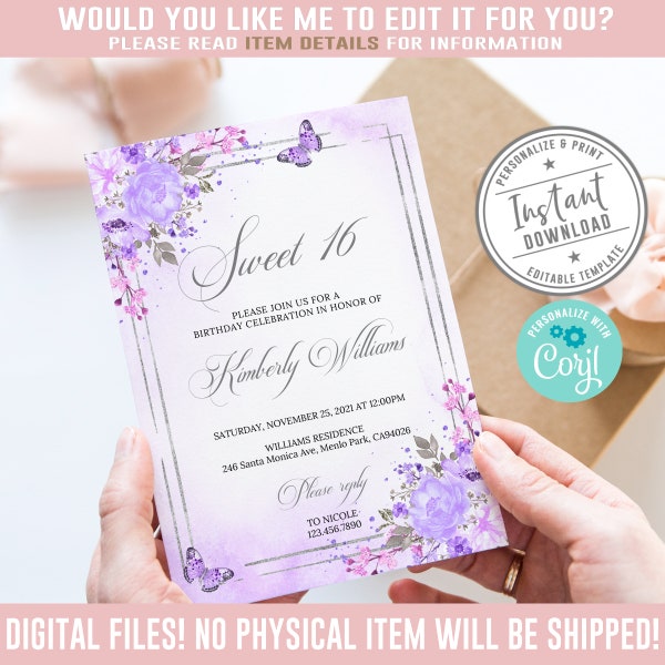 Sweet Sixteen Program Etsy Sweet Sixteen Program Etsy