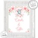 Printable Cards and Gifts Sign Baby Elephant Gifts Table - Etsy