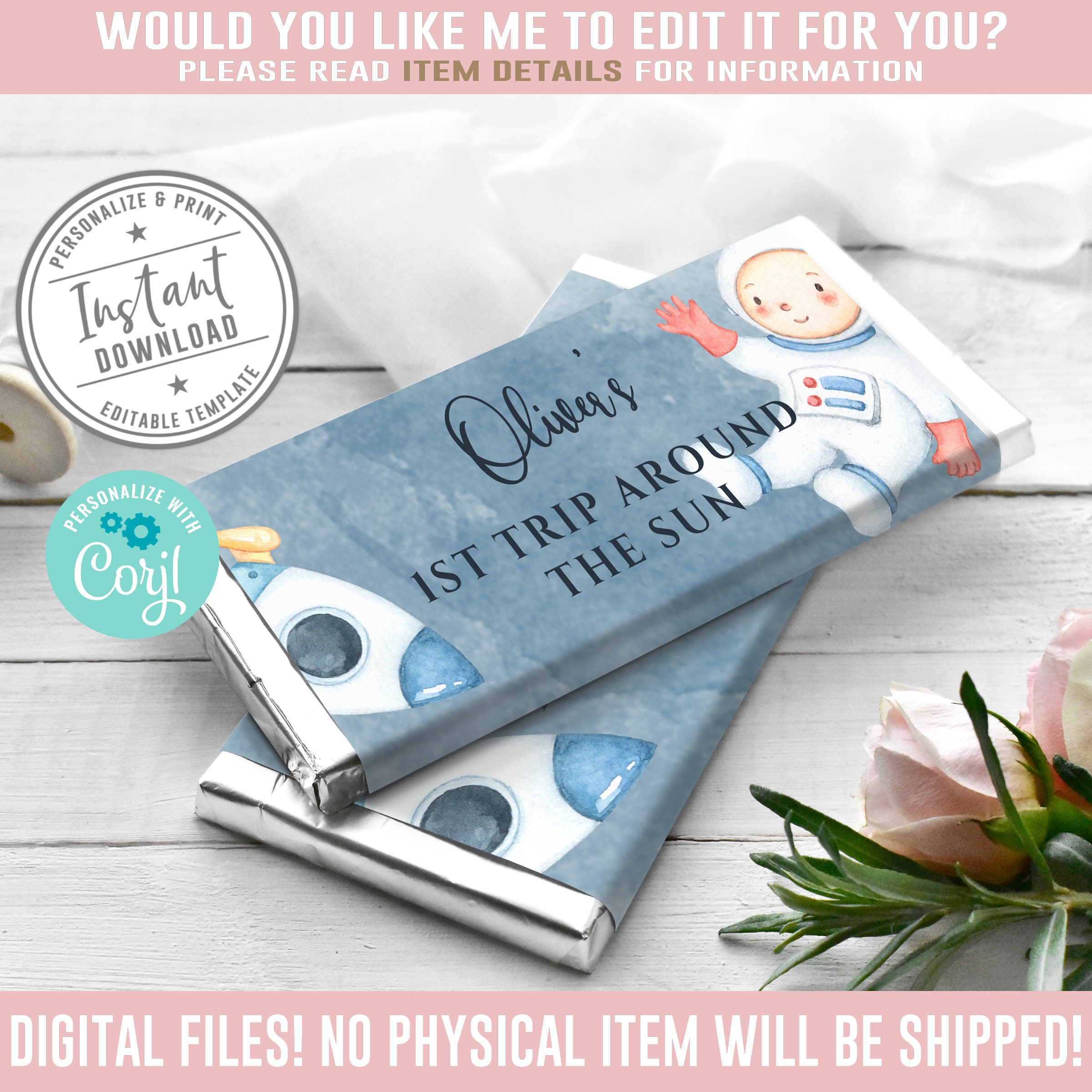 Tea Party Corjl Template Candy Bar Party Favors Digital file EDITABLE Baby Shower Chocolate Wrapper Instant Download BS243 Tea Party Corjl Template Candy Bar Party Favors Digital file EDITABLE Baby Shower Chocolate Wrapper Instant Download BS243