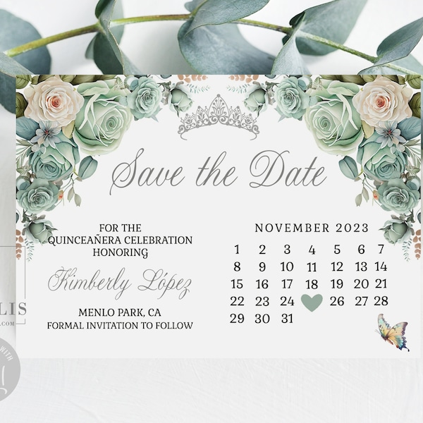 Sweet Sixteen Dress in Sage Green Etsy