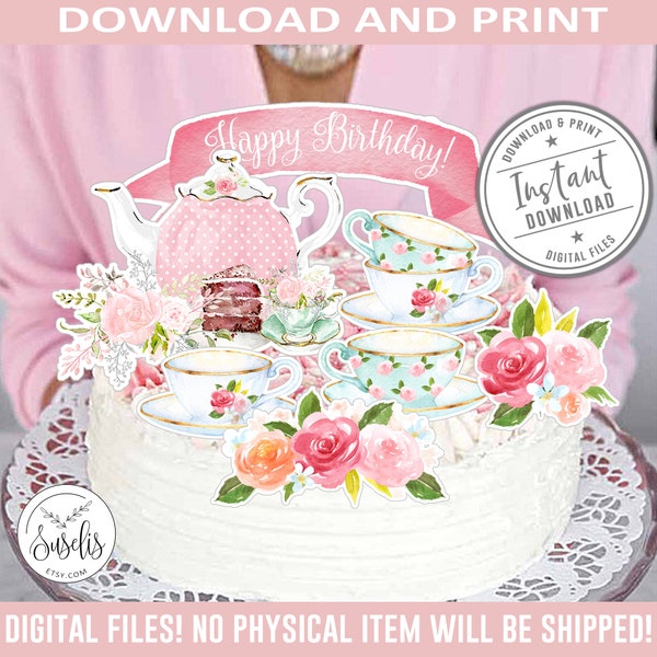 Tea Party Decor - Etsy