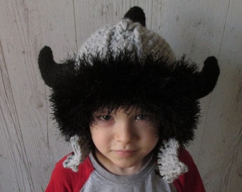 boy gifts, gifts for boys, baby boy gift, kids winter,  Barbarian helmet , Conan Helmet, Viking Helmet , Crochet Viking hat, dwarf hat