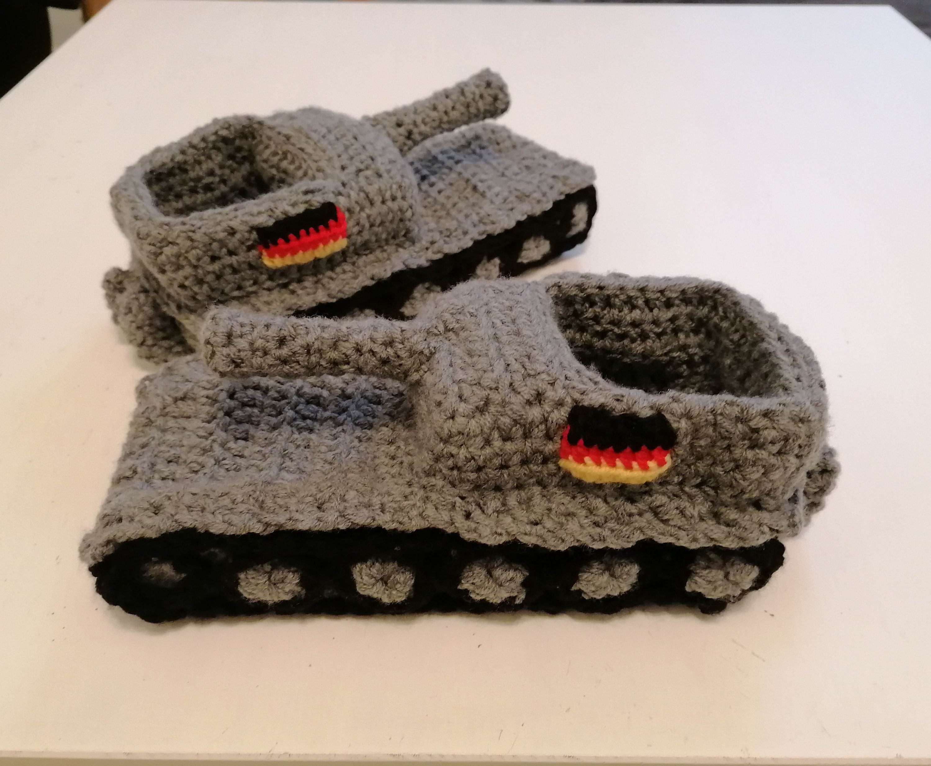 Panzer Slippers German Flag Boyfriend Gift Man - Etsy