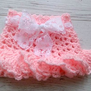 Pink Baby Girl Skirt, Crochet Baby Skirt, Baby Girl Crochet Skirt ...