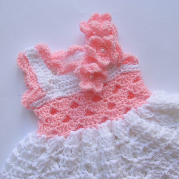 Baby Crochet Dress Pattern, Party Crochet Dress Pattern, Newborn Dress Pattern, Instant Download, Crochet Dress, Summer Dress