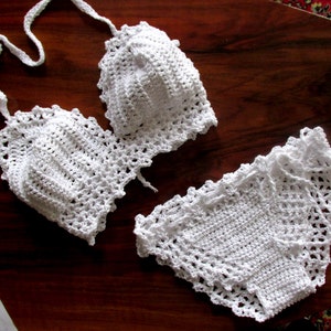 Crochet Pattern for Sexy Bikini, 4 SIZES Instant Download Crochet ...