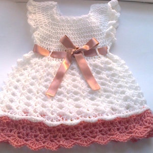 Baby dress pattern, crochet baby dress, crochet baby, pattern baby dress, crochet dress formal, baby dress crochet, formal dress pattern image 3
