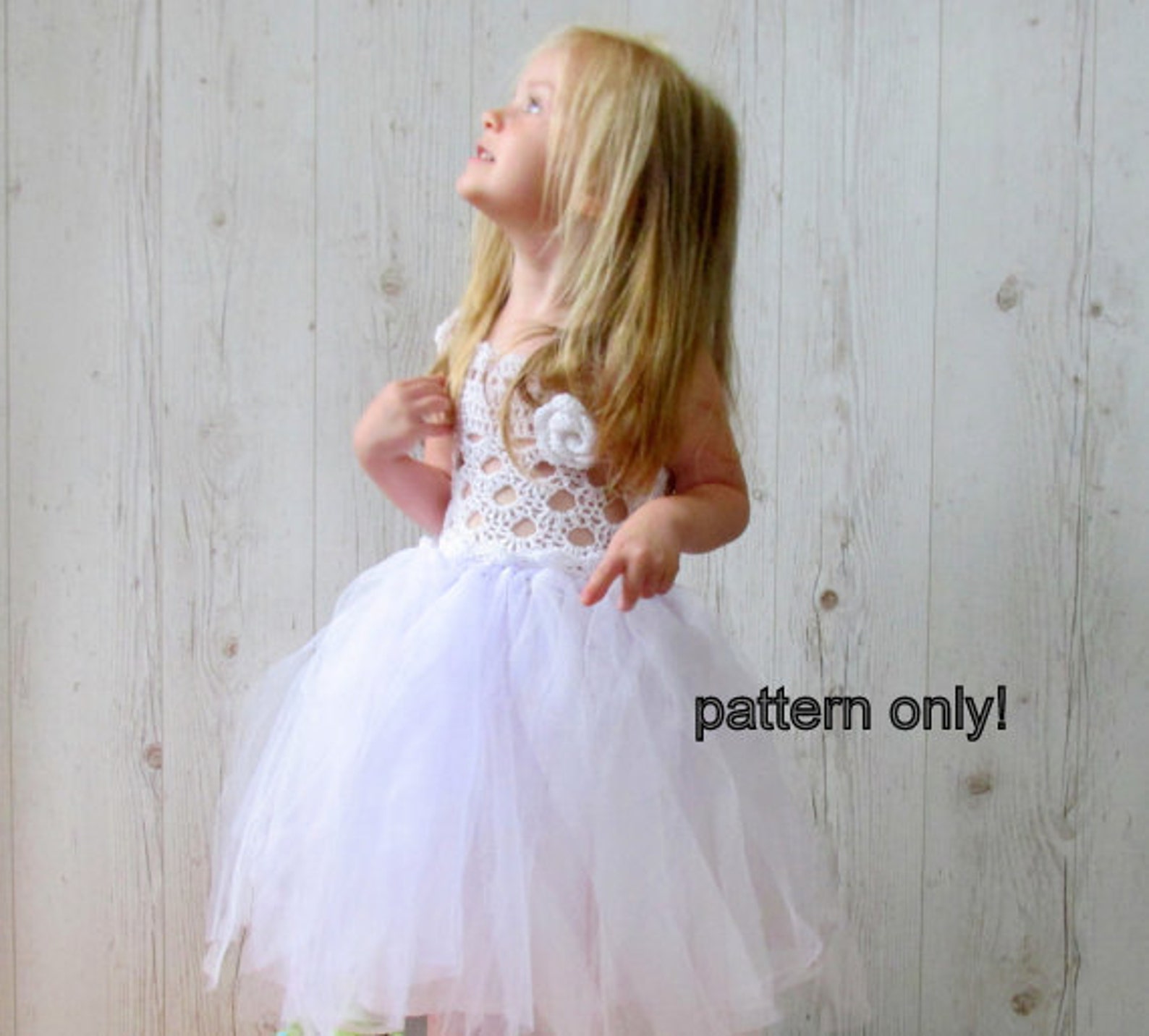 Crochet Tulle Dress Pattern Crochet PATTERN Tutu Dress Etsy