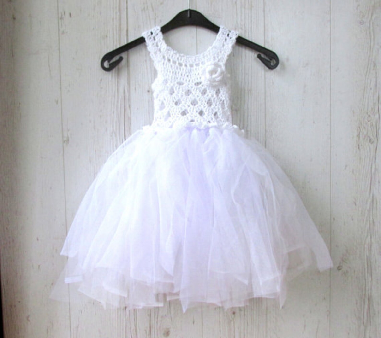 Crochet tulle dress pattern Crochet PATTERN Tutu dress Etsy
