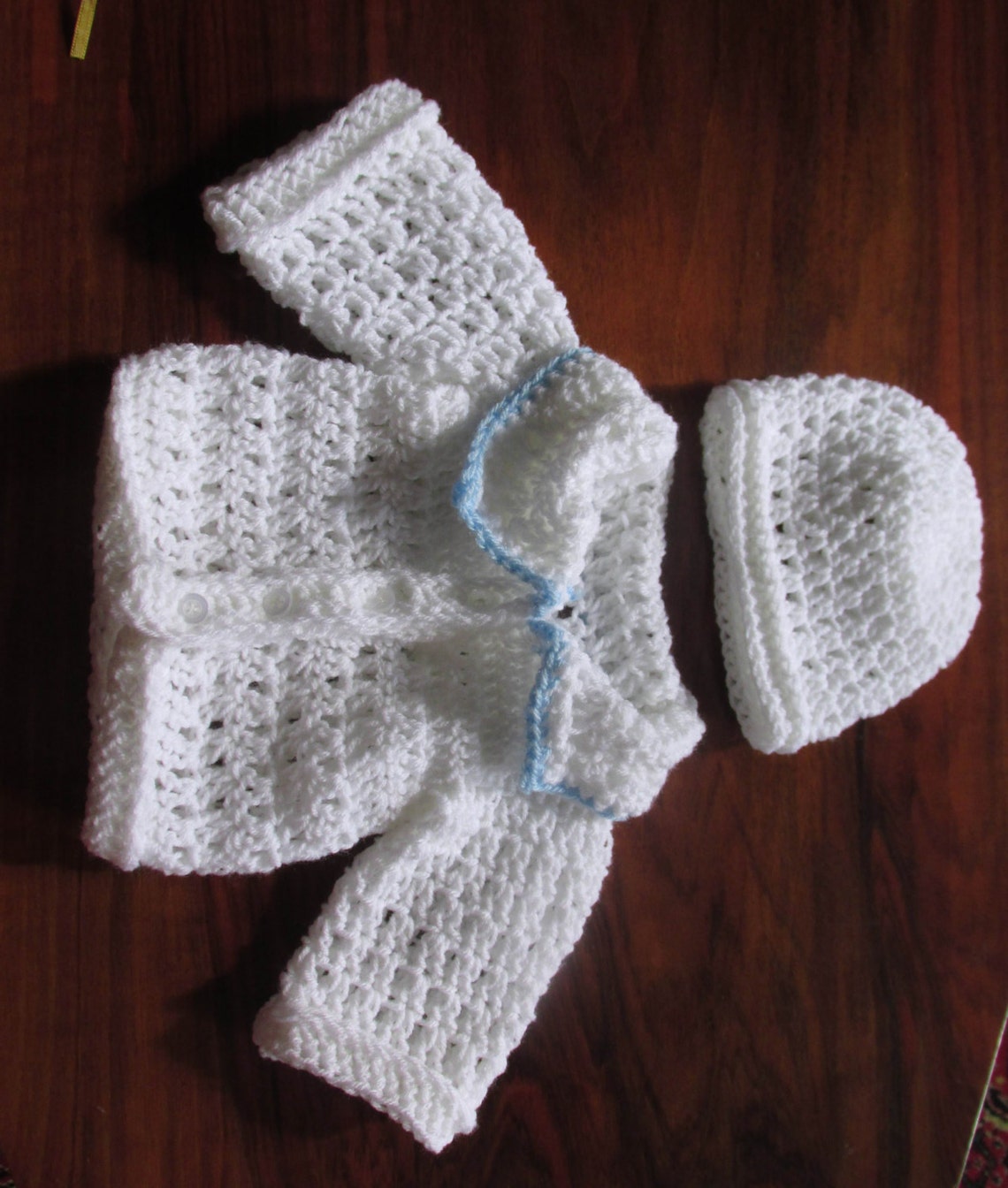 Baby Boy Christening Set Included Jacket Overall Shoes and Etsy