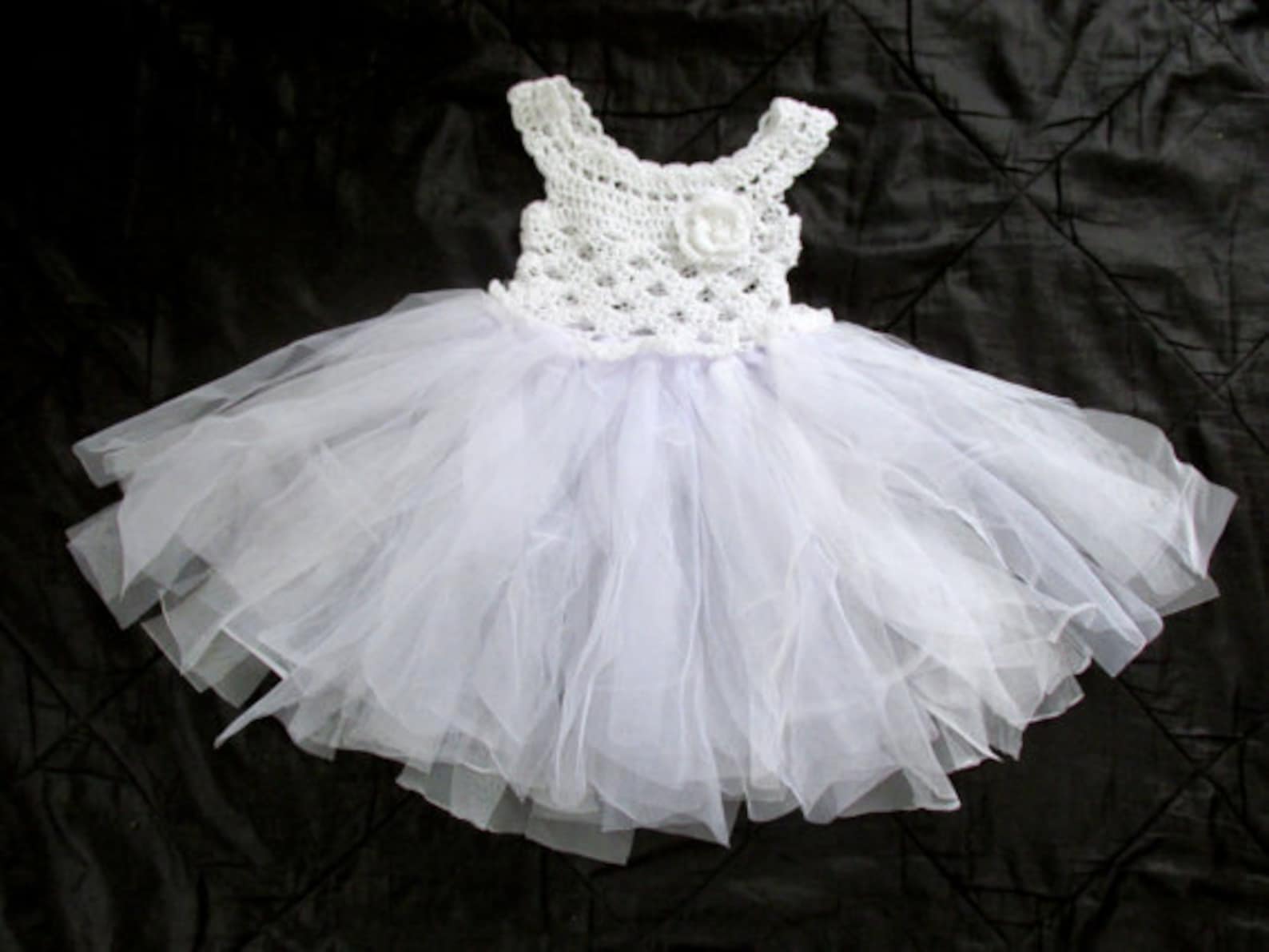 Crochet Tulle Dress Pattern Crochet PATTERN Tutu Dress Etsy