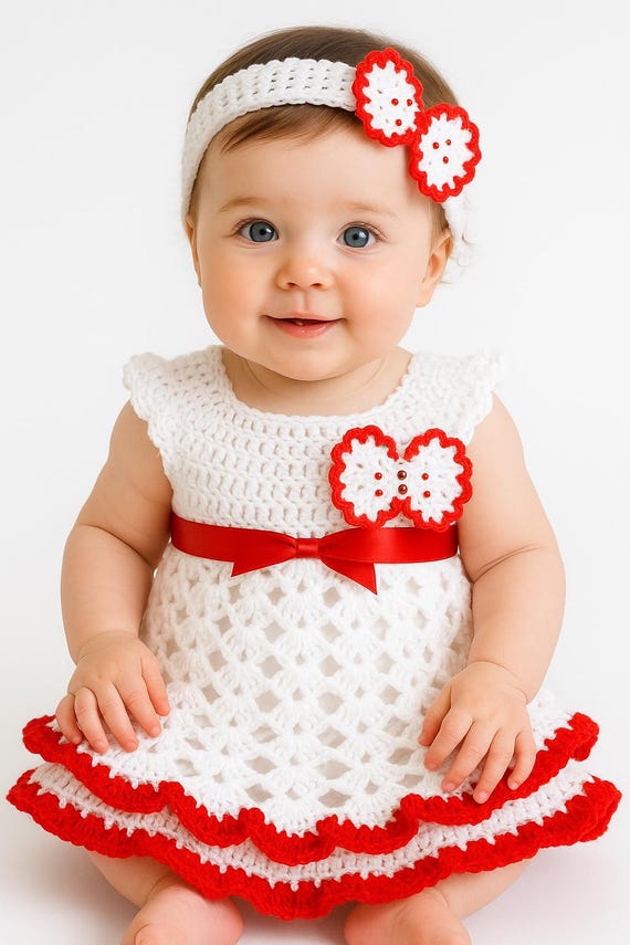white christmas dresses Pintuck Embroidered White Christmas Dress – Ana Banana main image 1