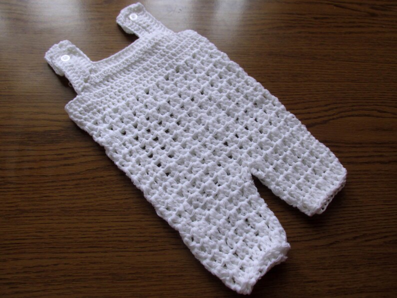Baby Boy Overall Crochet Pattern Easy Crochet Instruction Diy Etsy