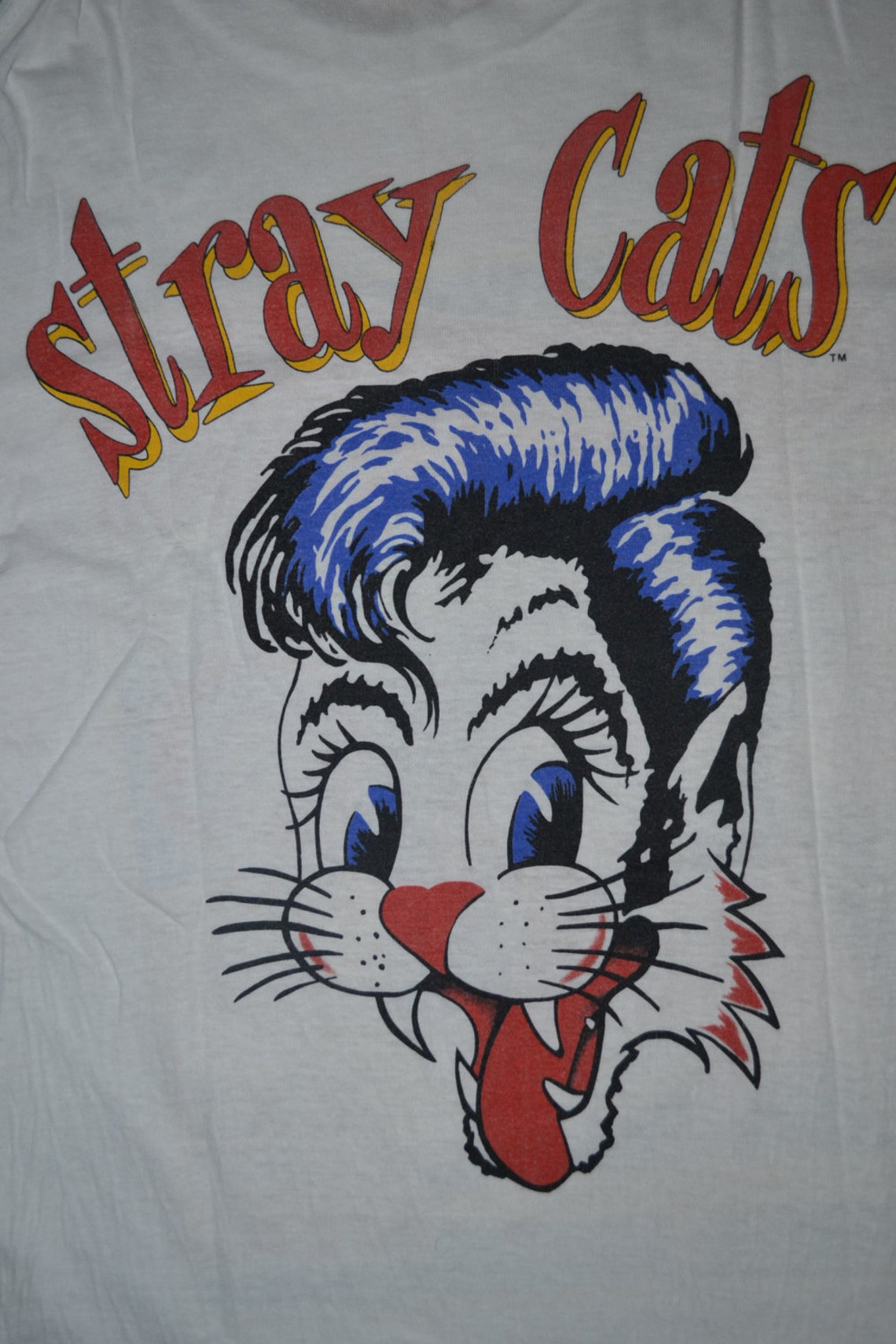 Vintage 1990 the STRAY CATS Stories Promo Concert Tour - Etsy