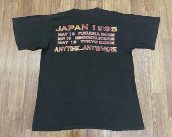 Vintage 1995 BON JOVI Japan Tour Concert Promo Rare L Size