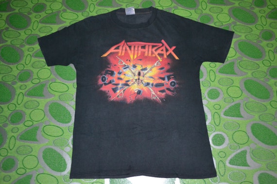 Vintage 1991 ANTHRAX Attack of the Killer B Tour Concert Promo L