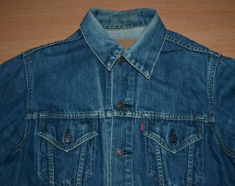 Vintage 90s LEVIS 557 3rd Type Big E LVC Made in Japan Jeans Denim Jacket