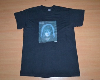 Vintage 1978 KISS Paul Stanley iron on Tour Concert promo rare 80s T-shirt