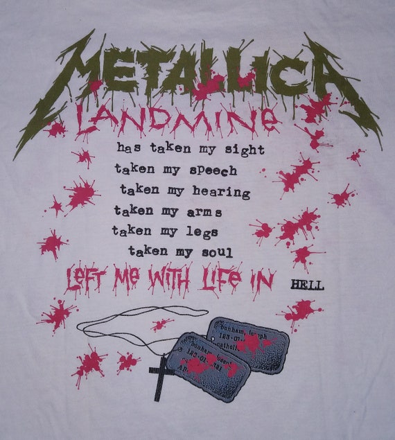 Vintage 1988 METALLICA One And Justice for All Co… - image 5