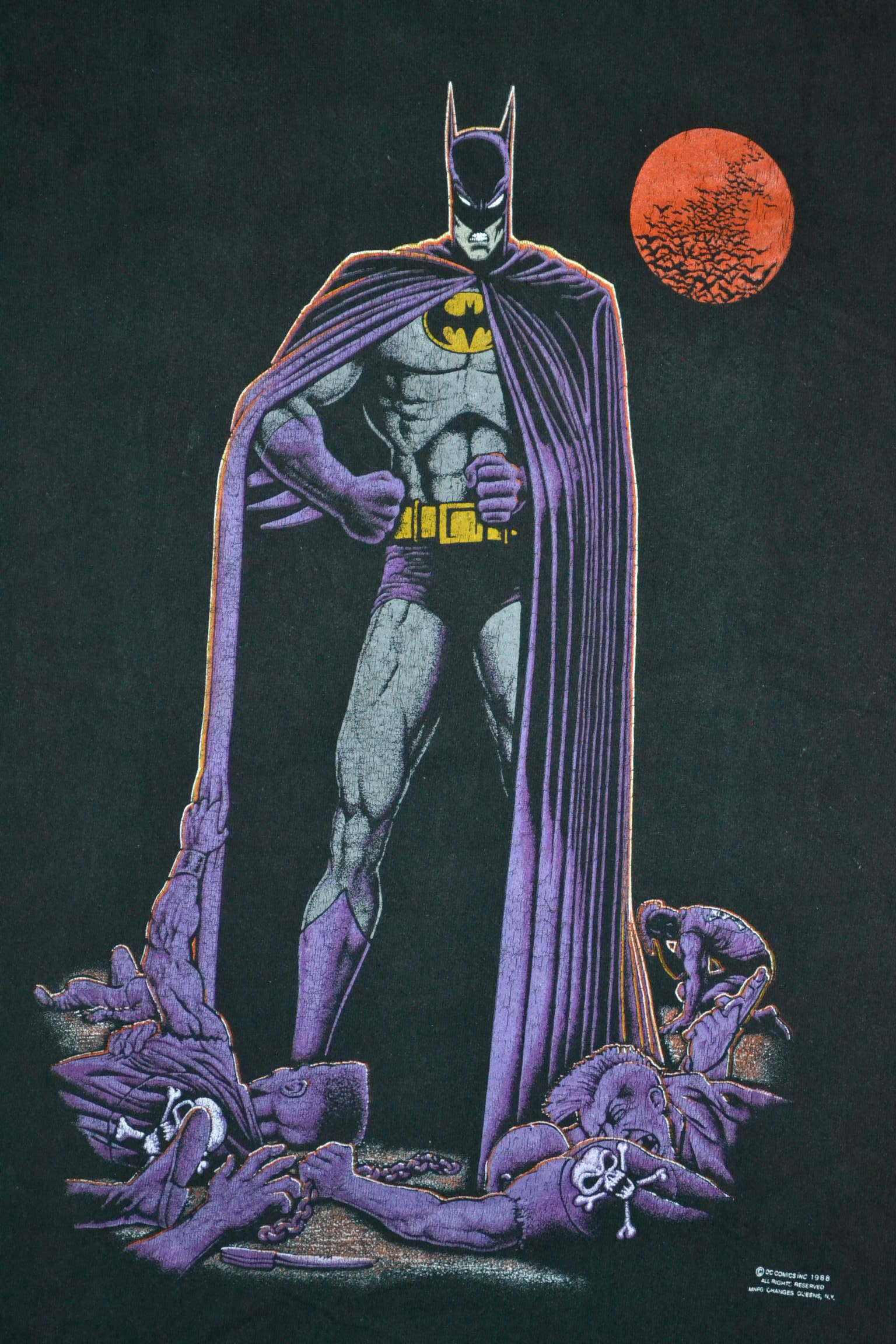 Destruir sufrimiento Mayo Vintage 1988 BATMAN DC Comics Logo 80s Marvel Joker Very Rare - Etsy España Destruir sufrimiento Mayo Vintage 1988 BATMAN DC Comics Logo 80s Marvel Joker Very Rare - Etsy España
