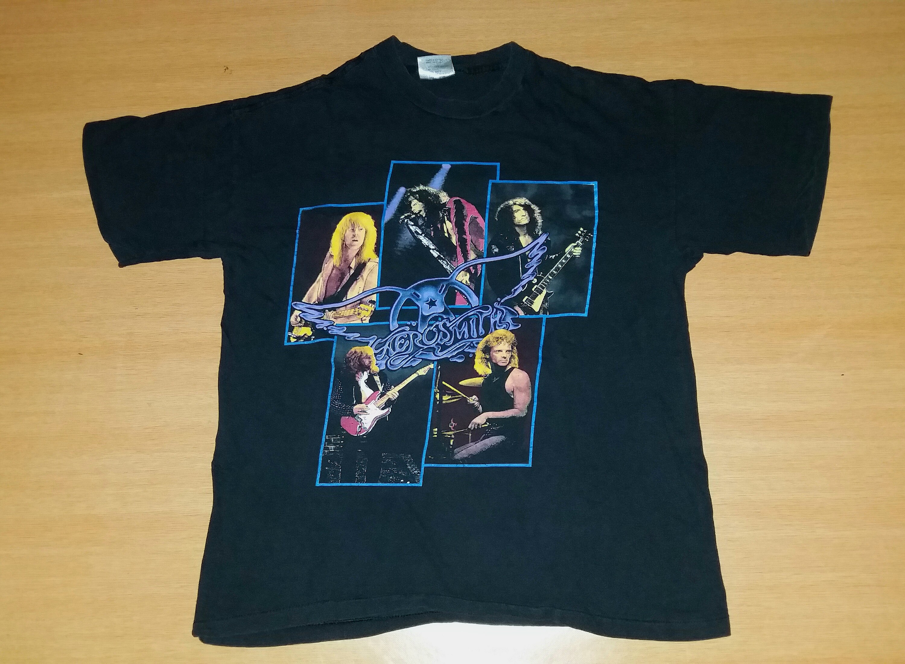 エアロスミス 1990 ジャパン＆オーストラリア パンプ ツアー Tシャツ Vintage 1990 AEROSMITH Pump World Tour Concert Rare Promo