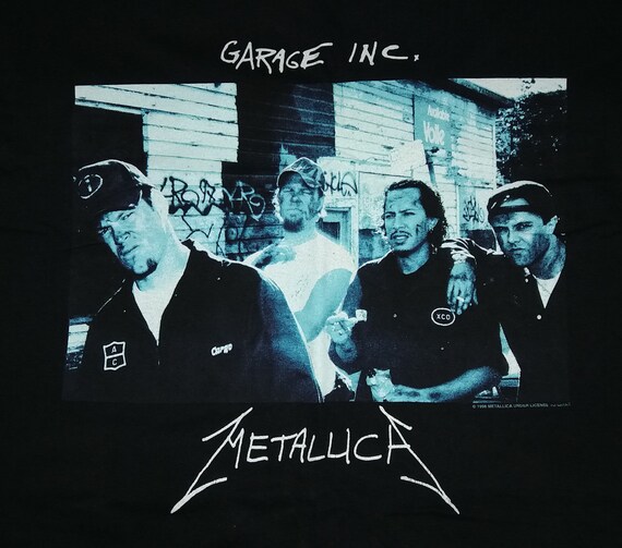 ヴィンテージ 1998 METALLICA Garage Inc Garage Days Revisited 
