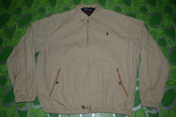 Vintage 90s POLO by Ralph Lauren PRL Bomber style… - image 1