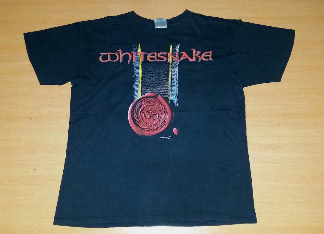ミュージシャン WHITESNAKE Fall Tour 94 tee ミュージシャン WHITESNAKE Fall Tour 94 tee WHITESNAKE Fall
