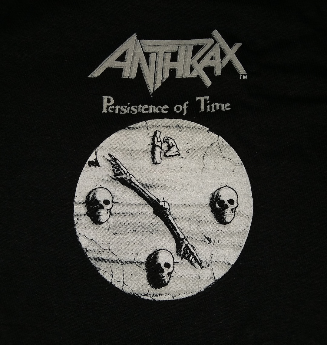Vintage 1990 ANTHRAX Persistence of Time Promo Concert Tour Promo