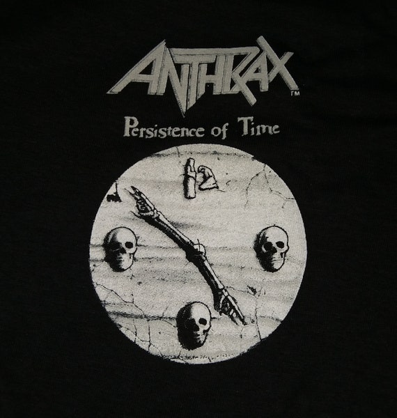 mikrocomputer drøm jeg er tørstig Vintage 1990 ANTHRAX Persistence of Time Promo Concert Tour - Etsy