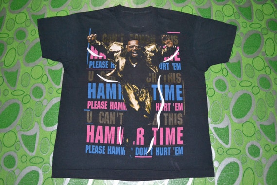 未使用品　90年代　MC HAMMER Tシャツ 90年代、MC Hammer【MCハマー】ビンテージTシャツです。90