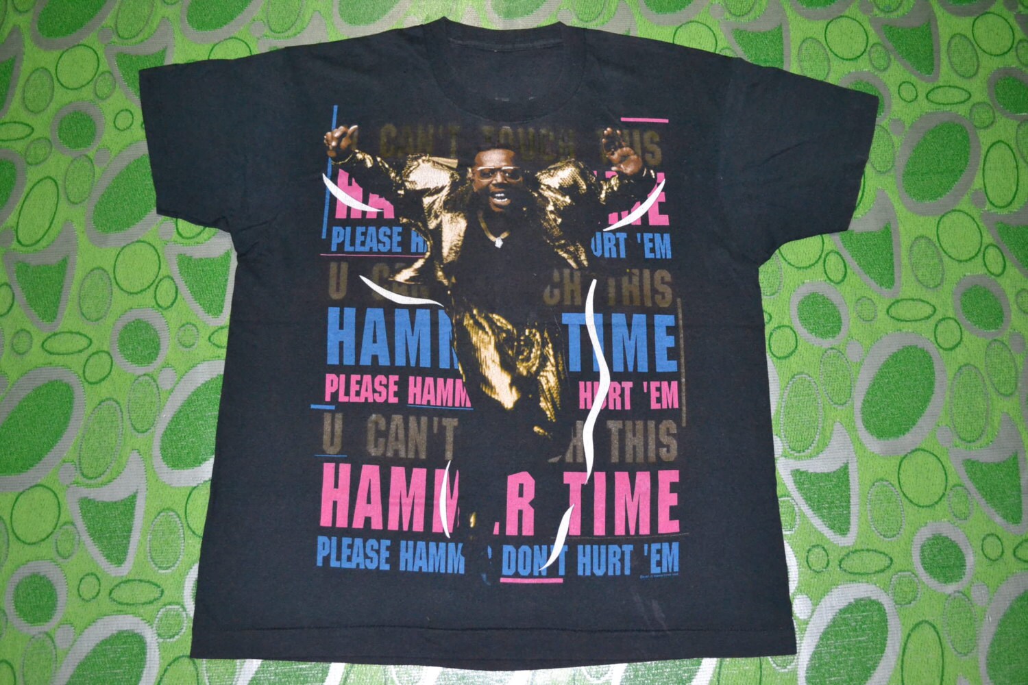 Vintage 1990 MC HAMMER Hammer Time U Can't Touch This Tour Concert