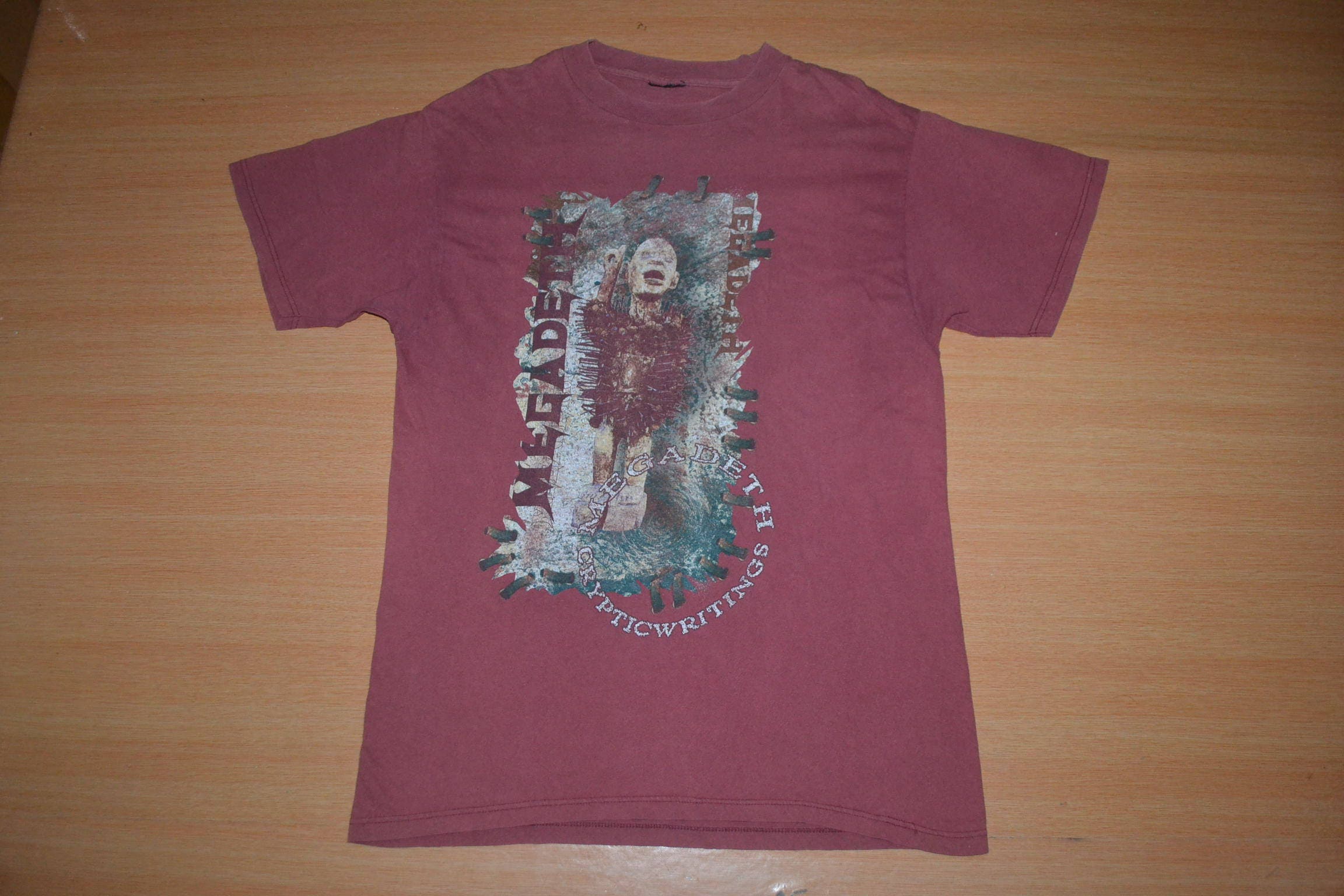 Vintage 1997 MEGADETH Cryptic Writings World Tour Concert Promo