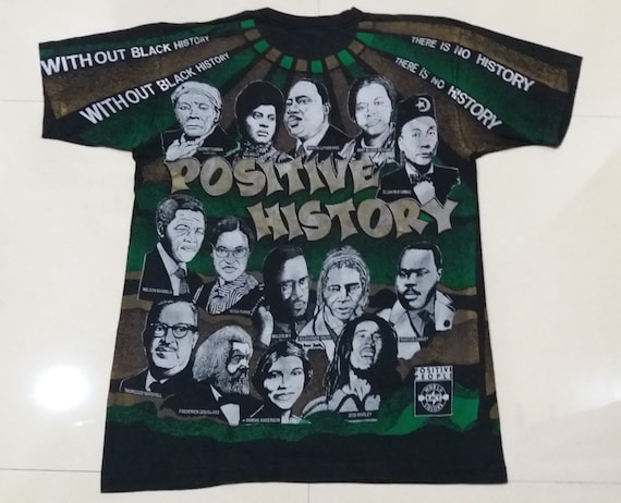 ヴィンテージ 90年代 POSITIVE HISTORY ブラックヒストリー ボブ 