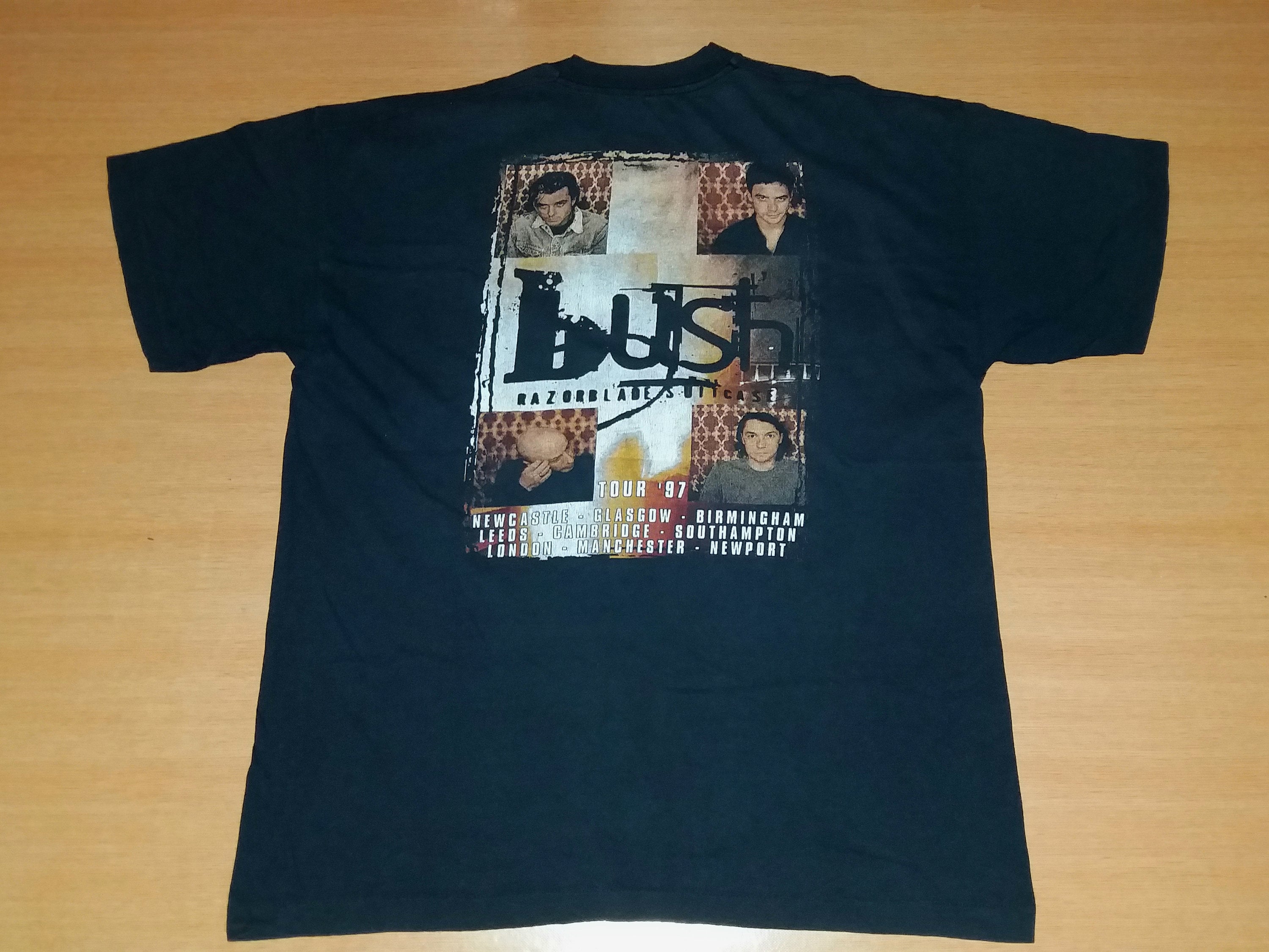 Vintage 1997 BUSH Razorblade Suitcase Gavin Rossdale UK Tour