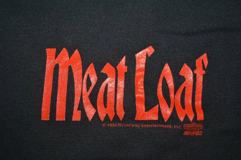 Vintage 1994 MEAT LOAF Everything Louder Than Everything Else Etsy