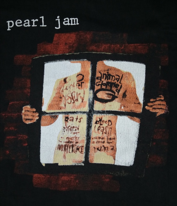 Vintage Early 90s PEARL JAM Window Pain Concert Tour Promo