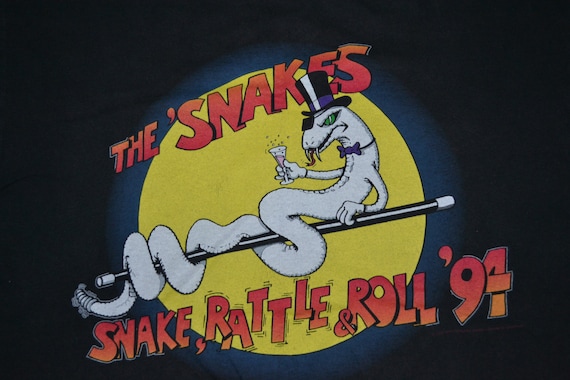 Vintage 90s WHITESNAKE Snake Rattle and Roll Japan Australia Tour 