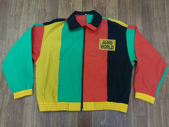 Vintage 90s JAMS WORLD Honolulu Hawaii Surf Line Hip Hop Tour