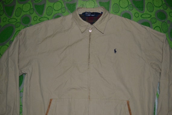 Vintage 90s POLO by Ralph Lauren PRL Bomber style… - image 2