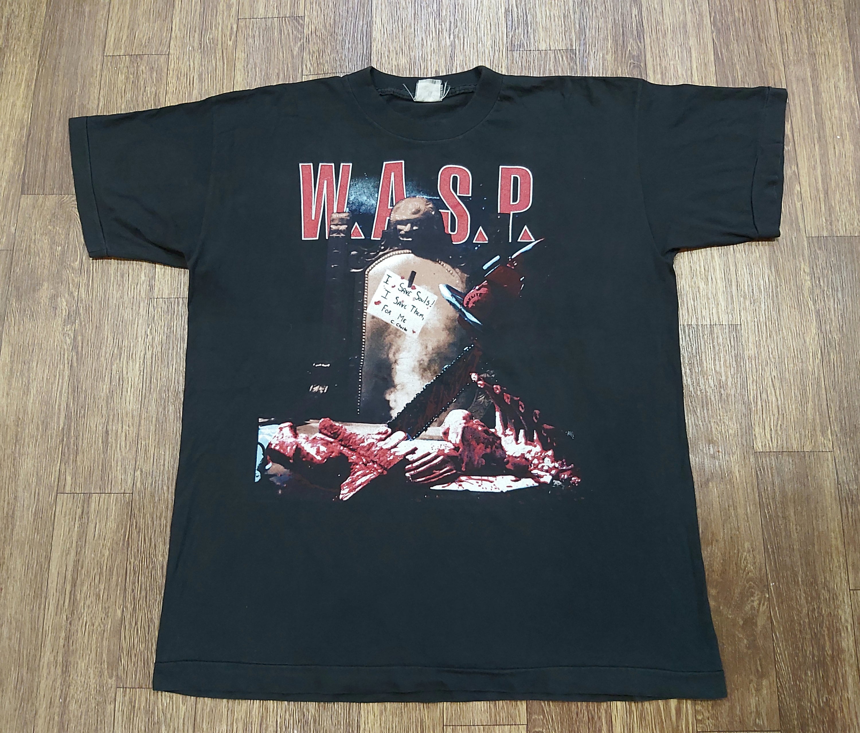 Vintage 1993 W.A.S.P Chainsaw Charlie Promo Tour Concert Very Rare