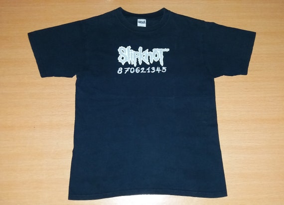 Vintage SLIPKNOT Iowa People Shit Tour Concert Promo Rare 90s T 