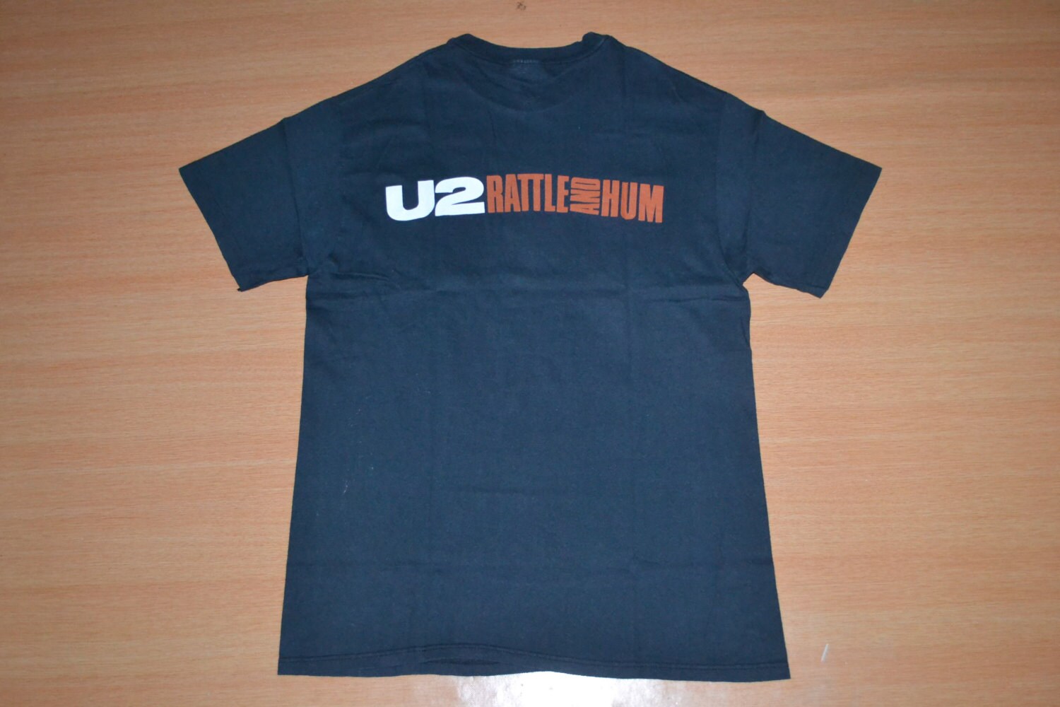 Vintage 1988 U2 Rattle and Hum Tour Concert Promo Bono T